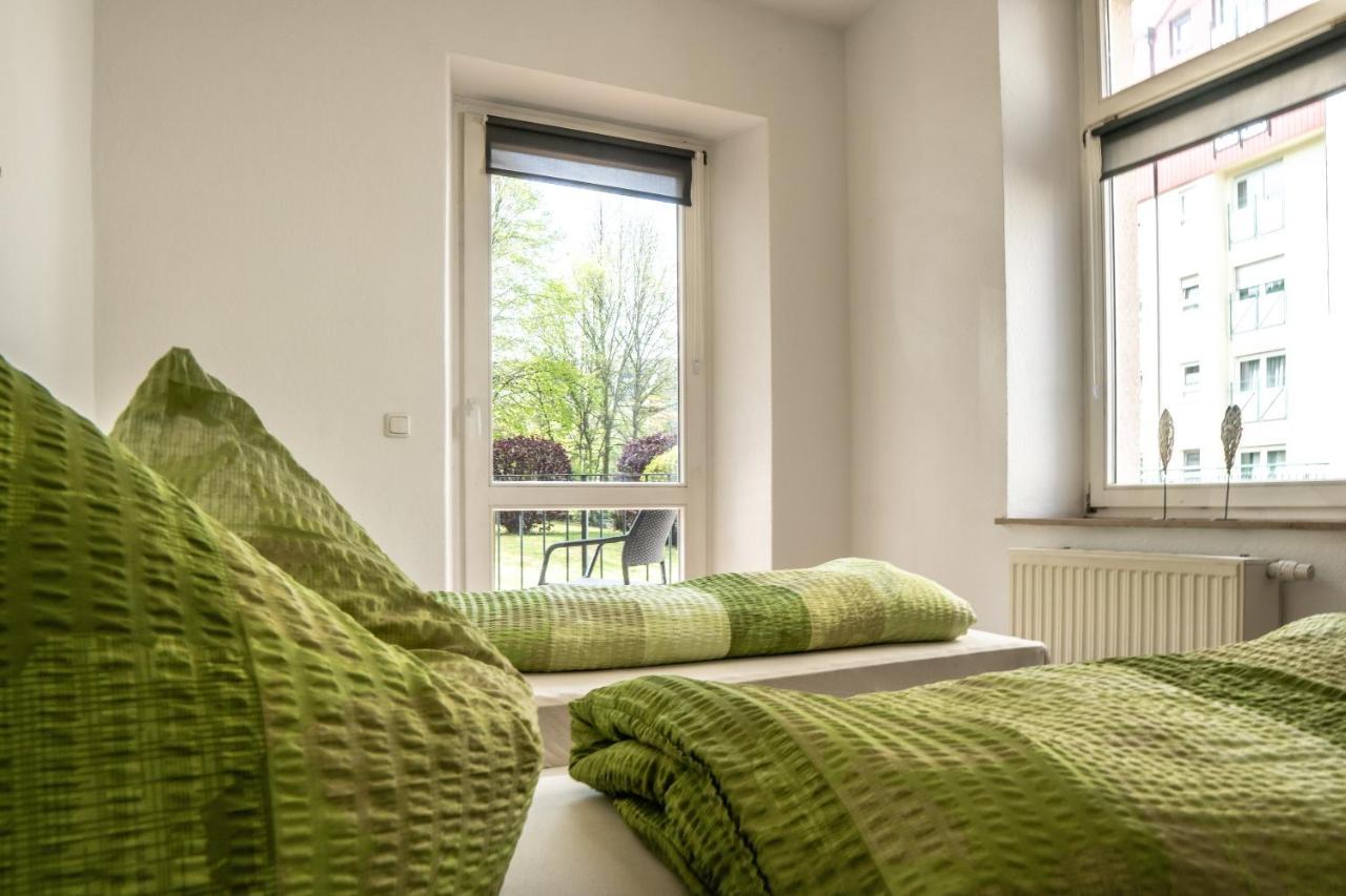 Malerische Maisonettewohnung Mit Zwei Balkonen Plauen Exterior photo